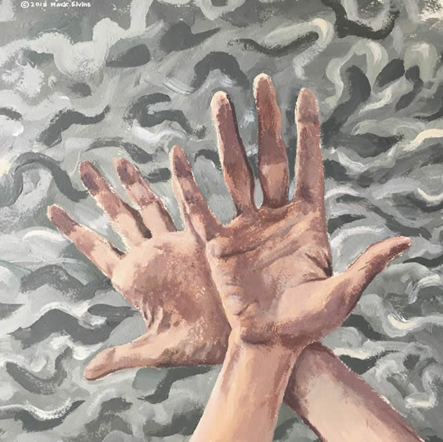 Mark Elvins, artist and illustrator