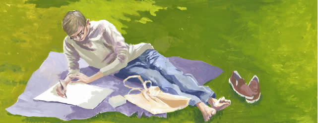 Mark Elvins, artist and illustrator