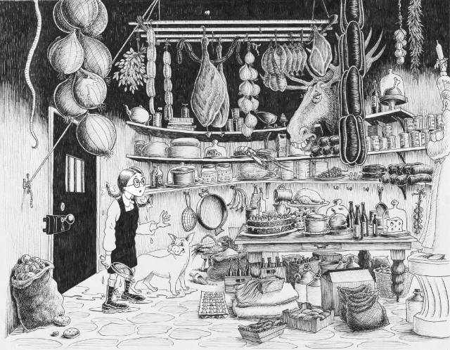 Work-in-progress - Scullery